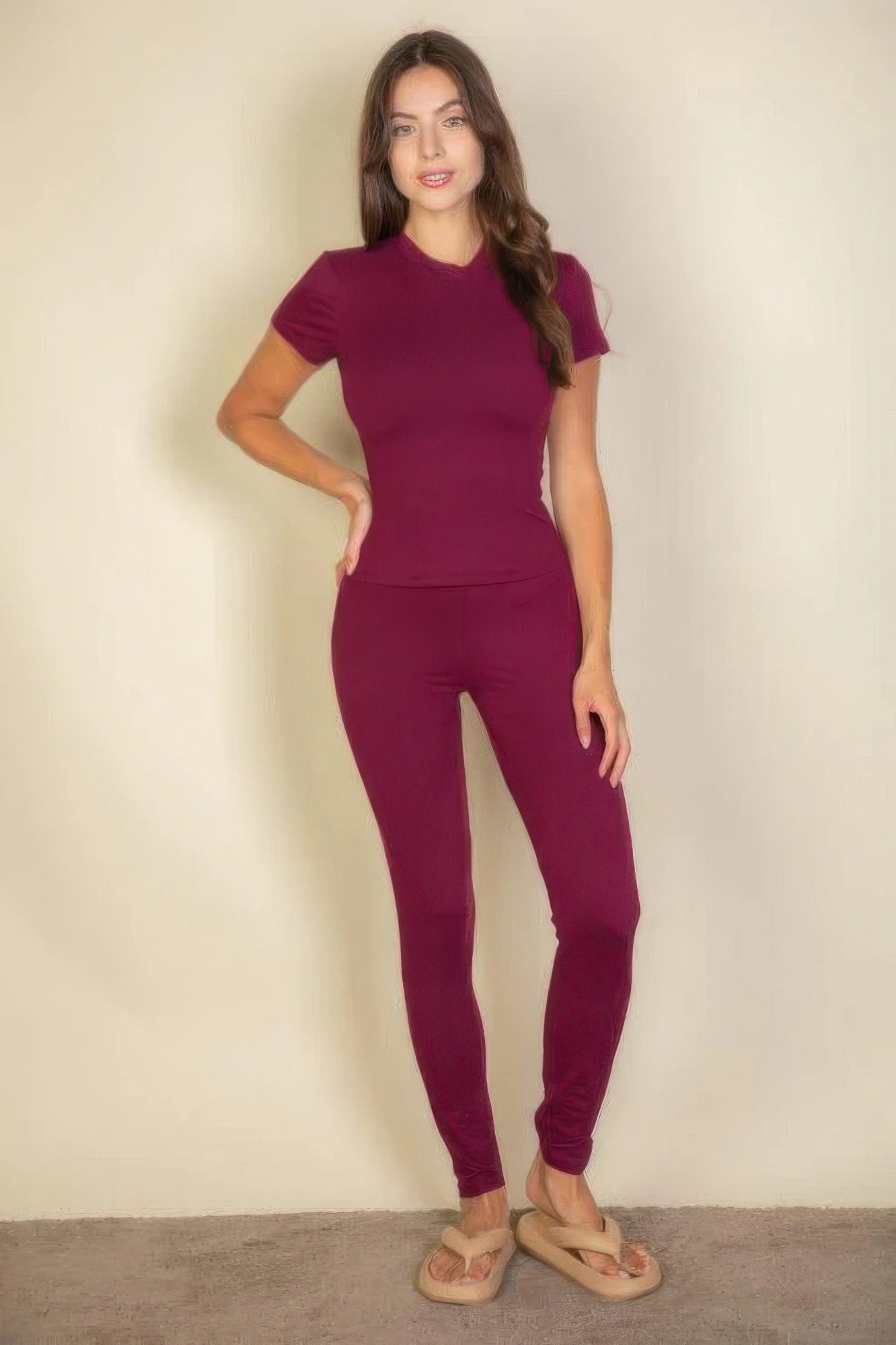 Dreamkue Basic Solid Leggings