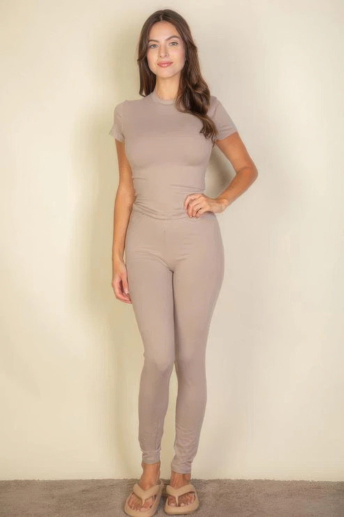 Dreamkue Basic Solid Leggings