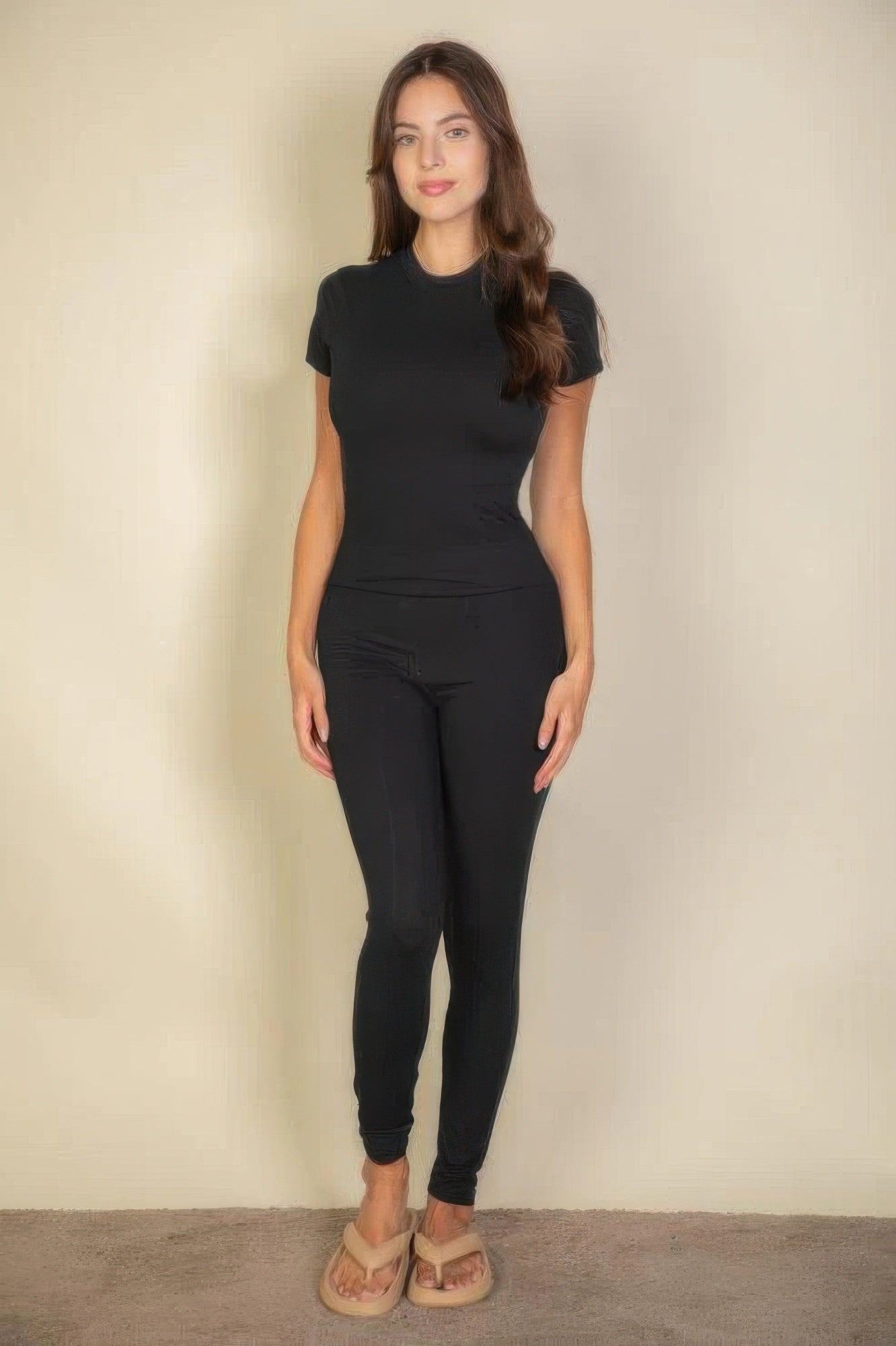 Dreamkue Basic Solid Leggings