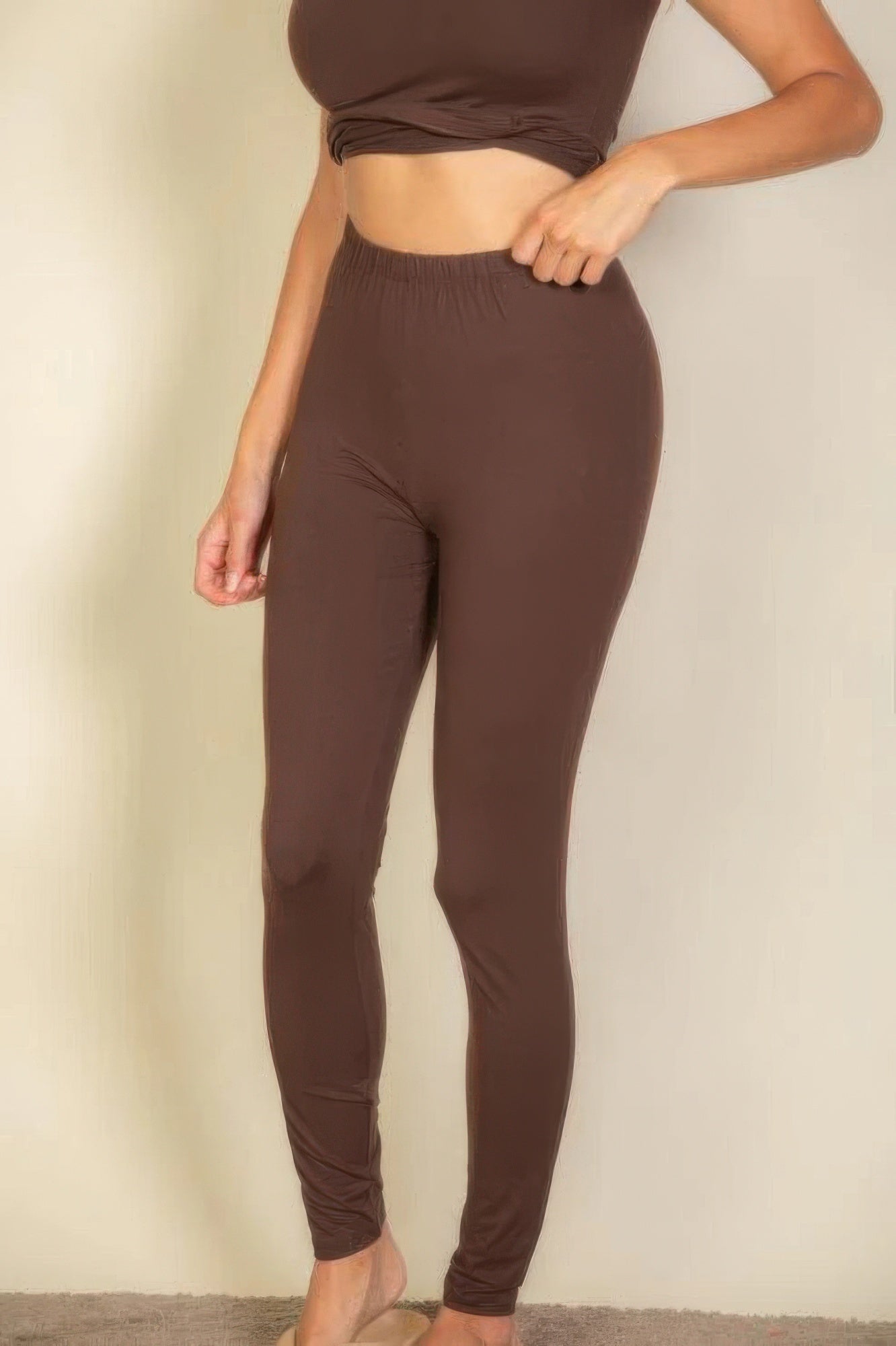 Dreamkue Basic Solid Leggings