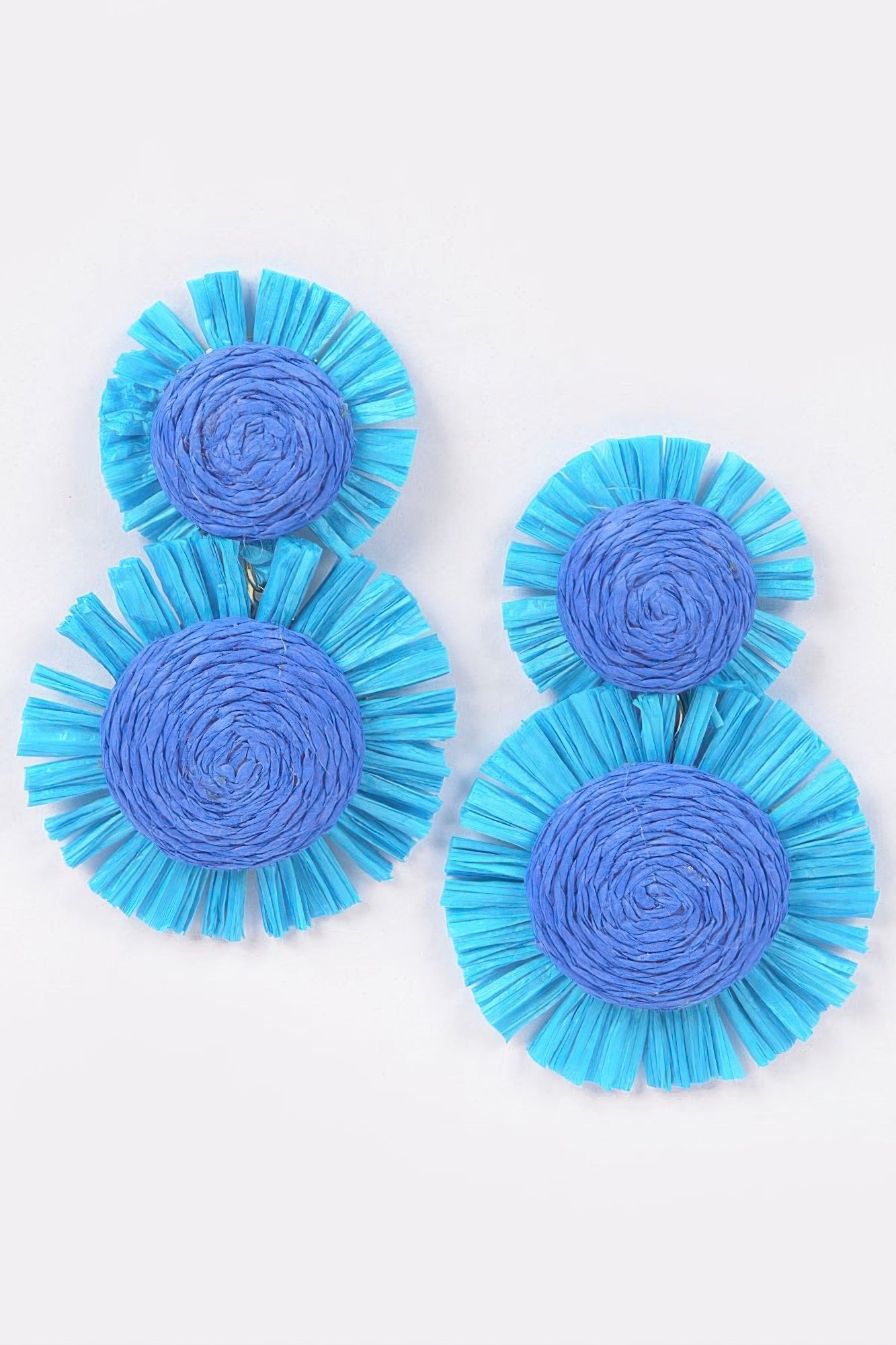 Dreamkue Faux Straw Dangling Earring