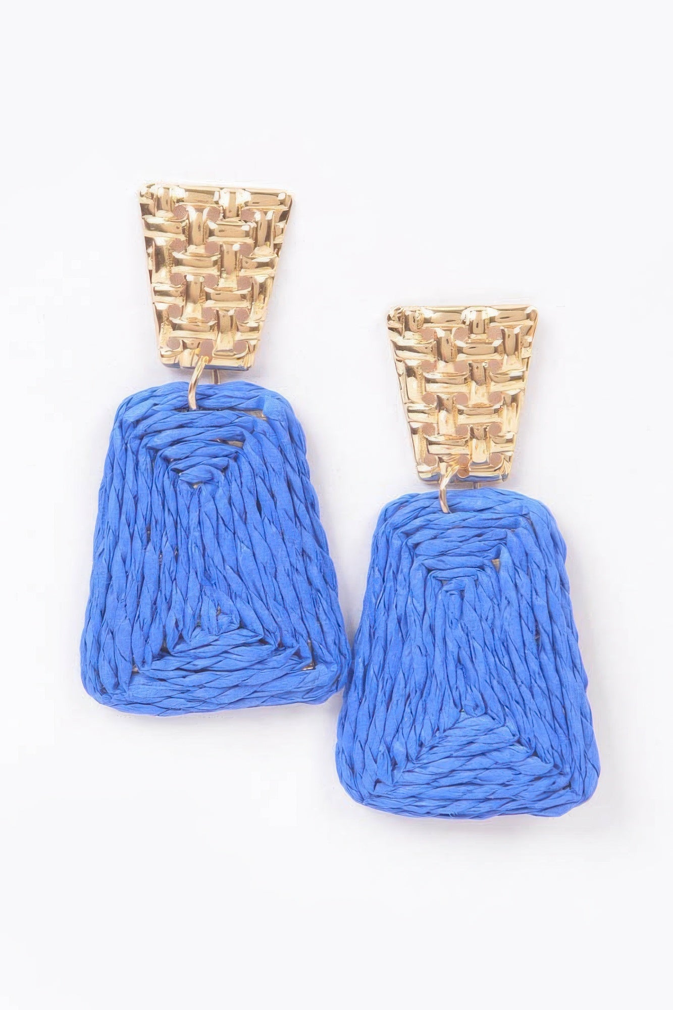 Dreamkue Faux Straw Dangling Earring