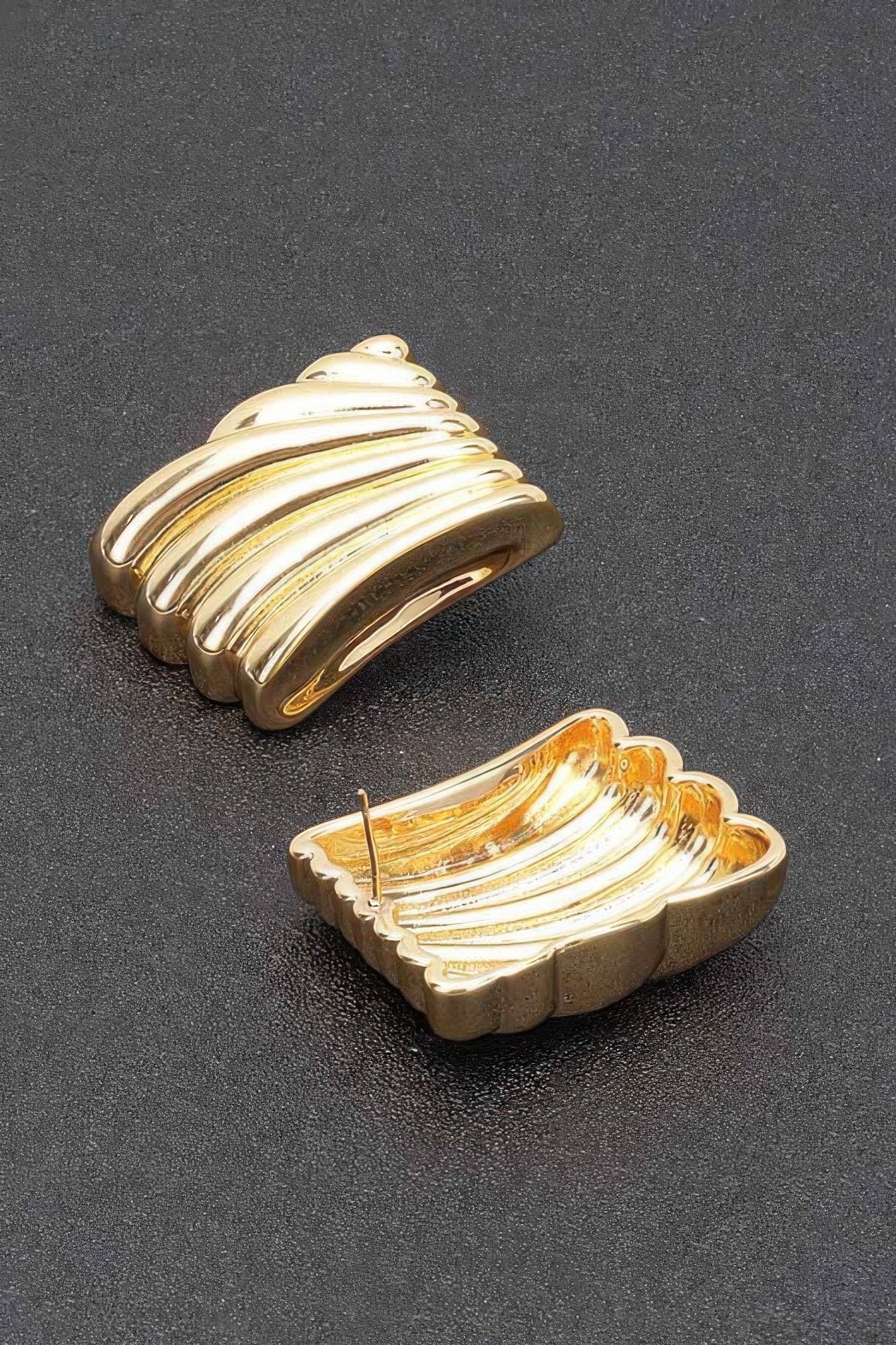 Dreamkue Gold Plated Metal Earring