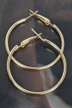 Dreamkue Metal 40mm Hoop Earring