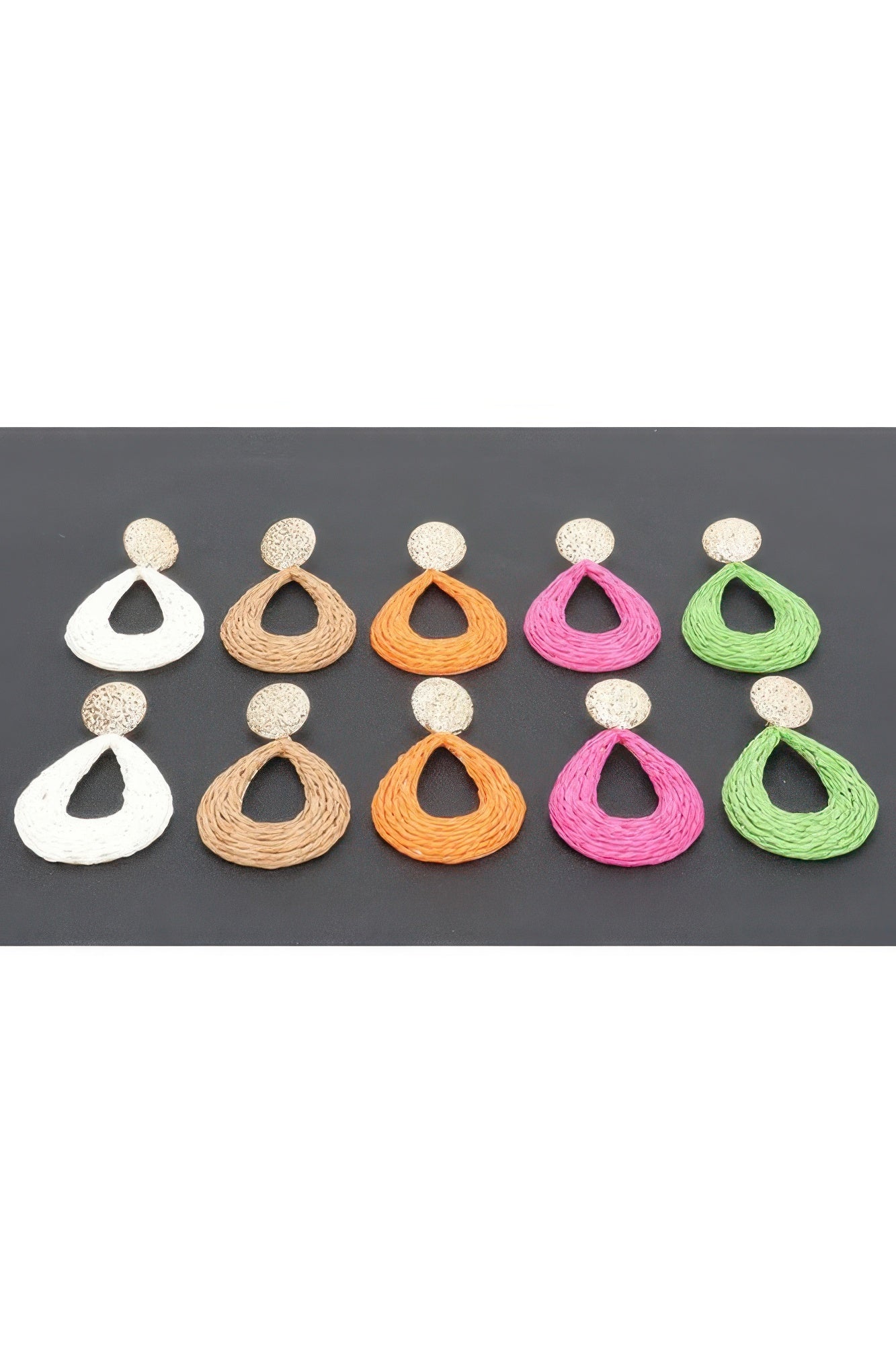 Dreamkue Metal And Paper Earrings