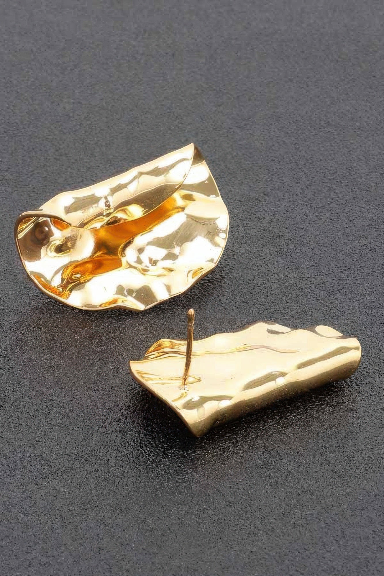 Dreamkue Metal Gold Dip Earring