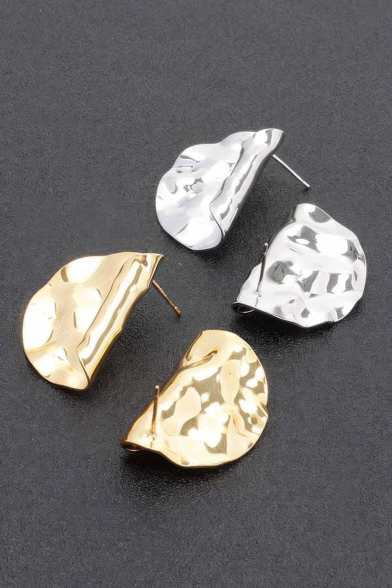 Dreamkue Metal Gold Dip Earring
