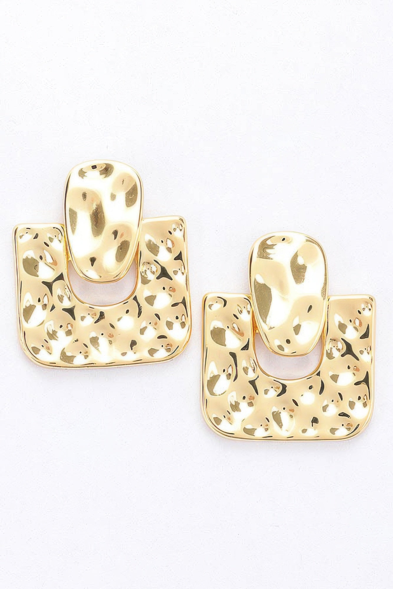 Dreamkue Metal Gold Dip Earring