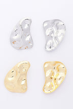 Dreamkue Metal Gold Dip Earrings