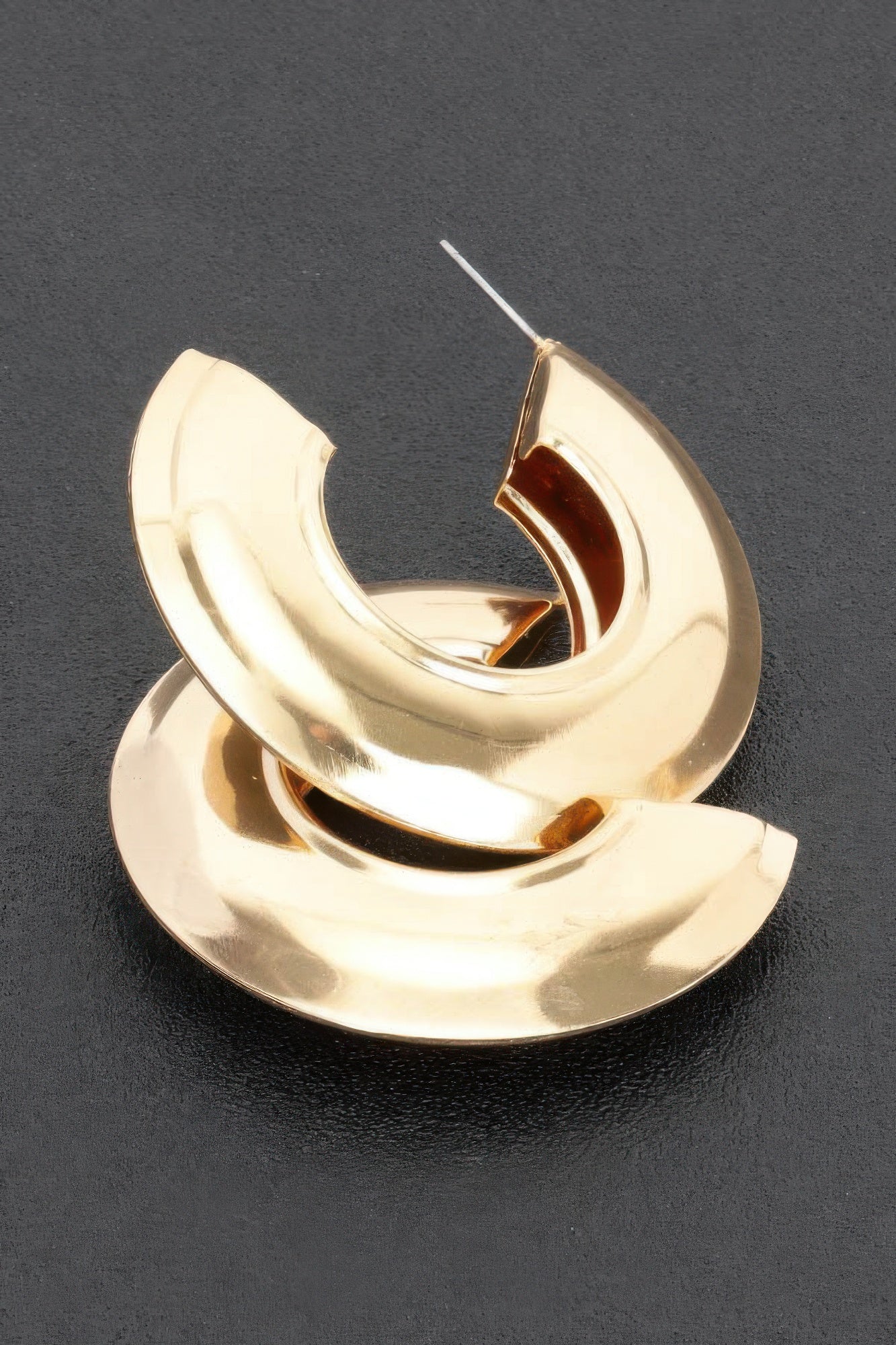Dreamkue Metal Hoop Earrings