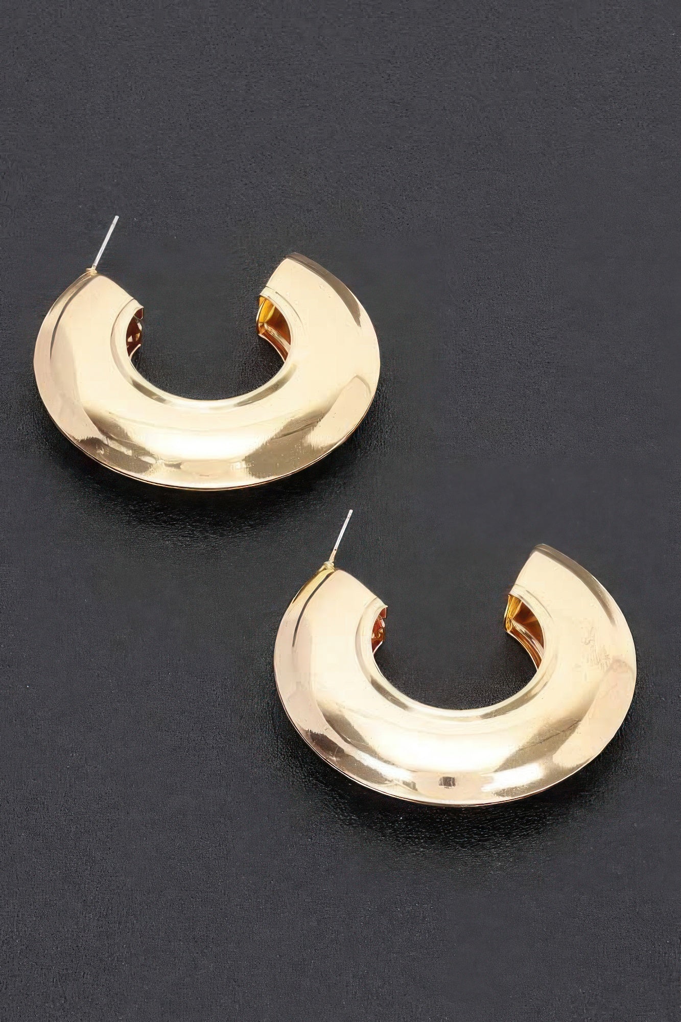 Dreamkue Metal Hoop Earrings