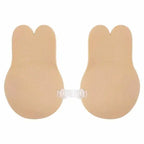 Dreamkue Nude Front Clip Adhesive Strapless Backless Push Up Bra B / C Cup