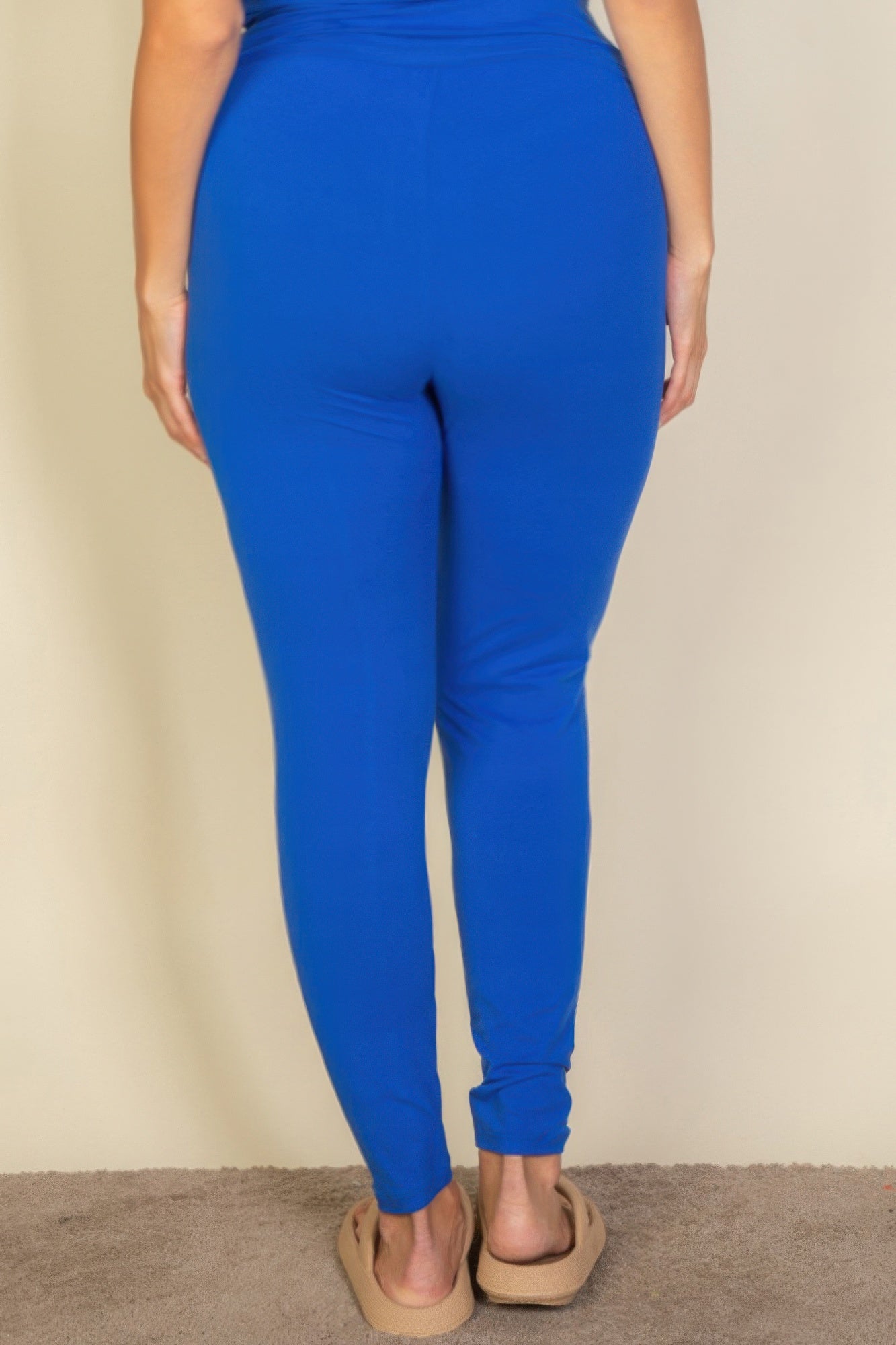 Dreamkue Plus Basic Solid Leggings