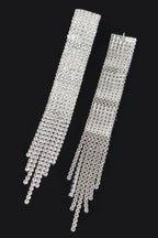 Dreamkue Rhinestone Fringe Earring