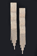 Dreamkue Rhinestone Fringe Earring