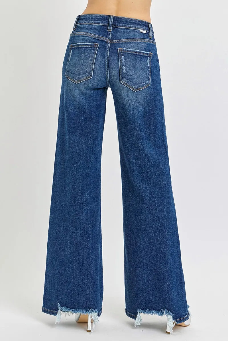 Dreamkue Risen High Rise Wide Leg Jeans