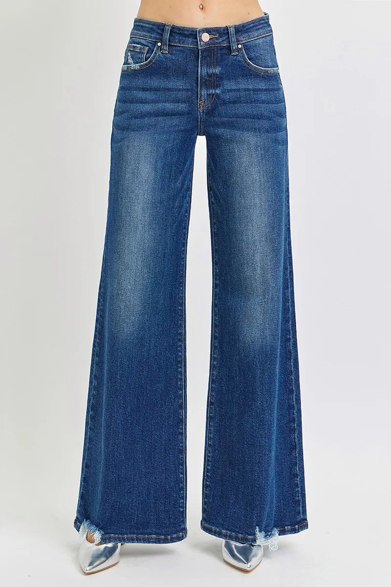 Dreamkue Risen High Rise Wide Leg Jeans