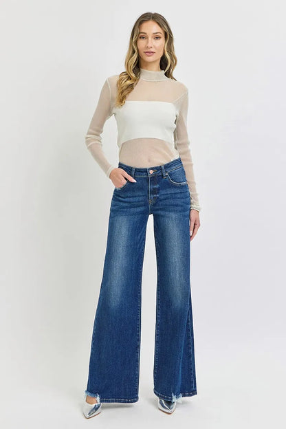 Dreamkue Risen High Rise Wide Leg Jeans