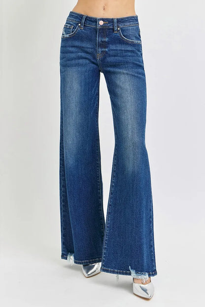 Dreamkue Risen High Rise Wide Leg Jeans