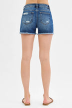 Dreamkue Risen Mid Rise Jean Shorts