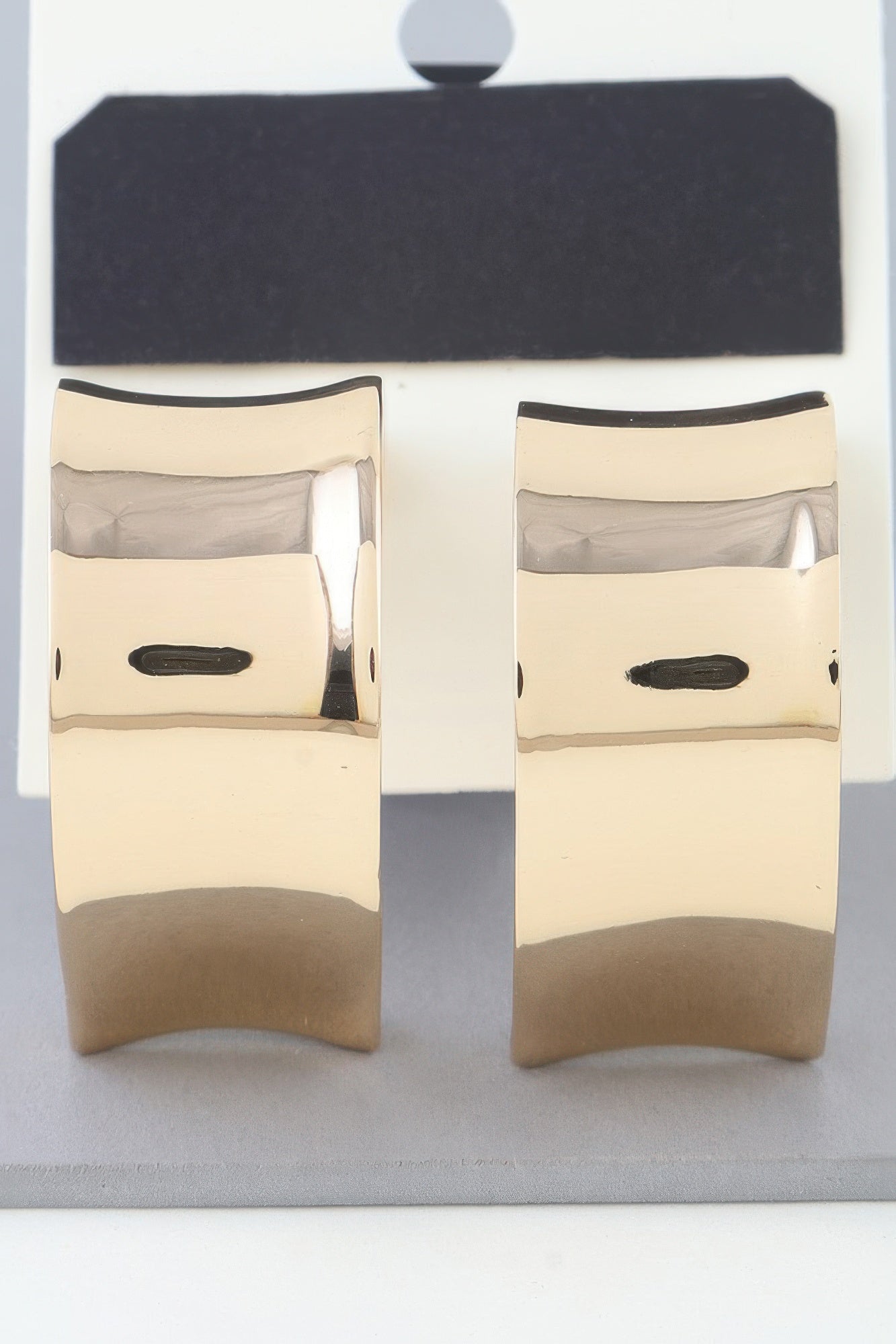 Dreamkue Shiny Open Hoop Earrings