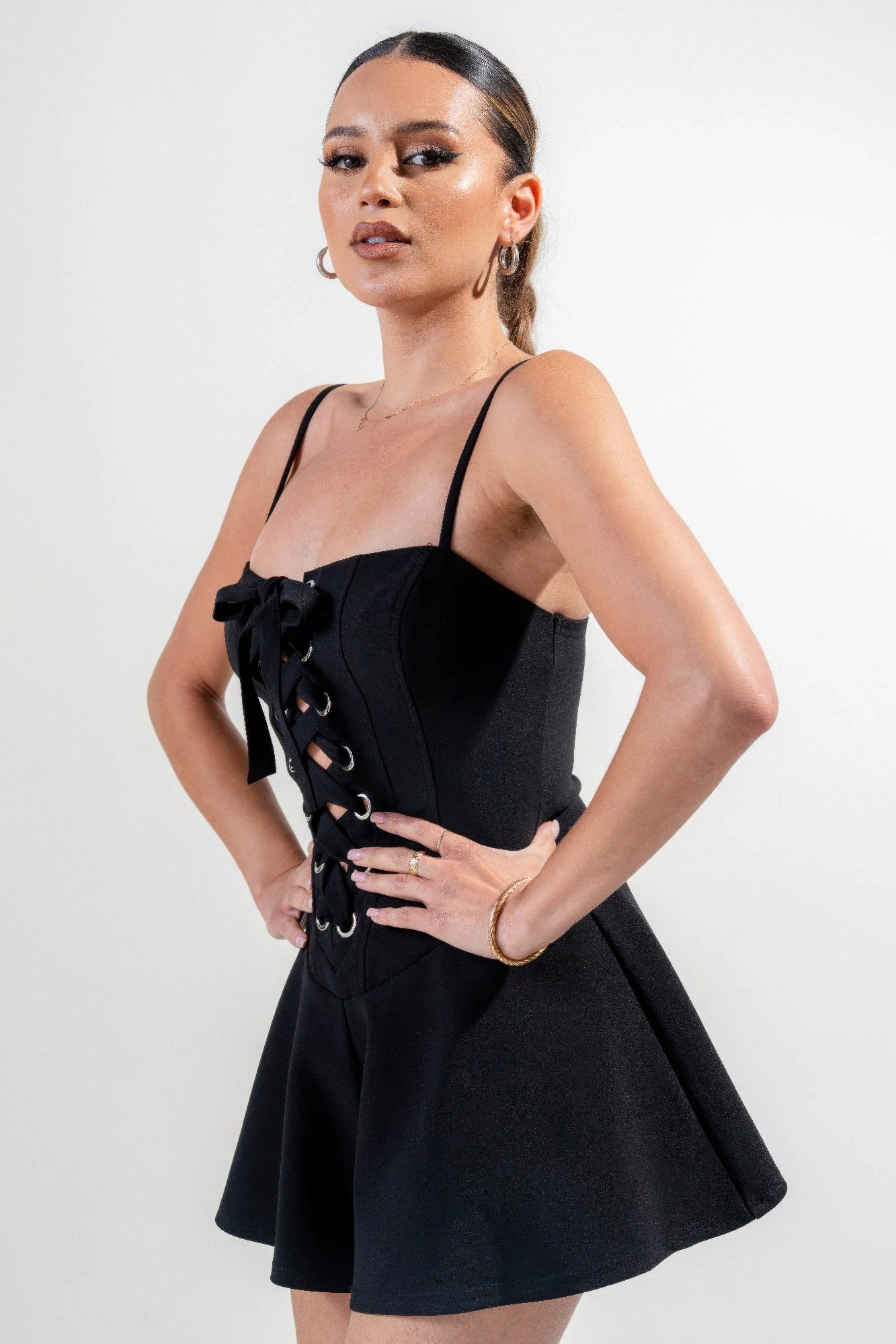 Dreamkue Stretch Woven Romper