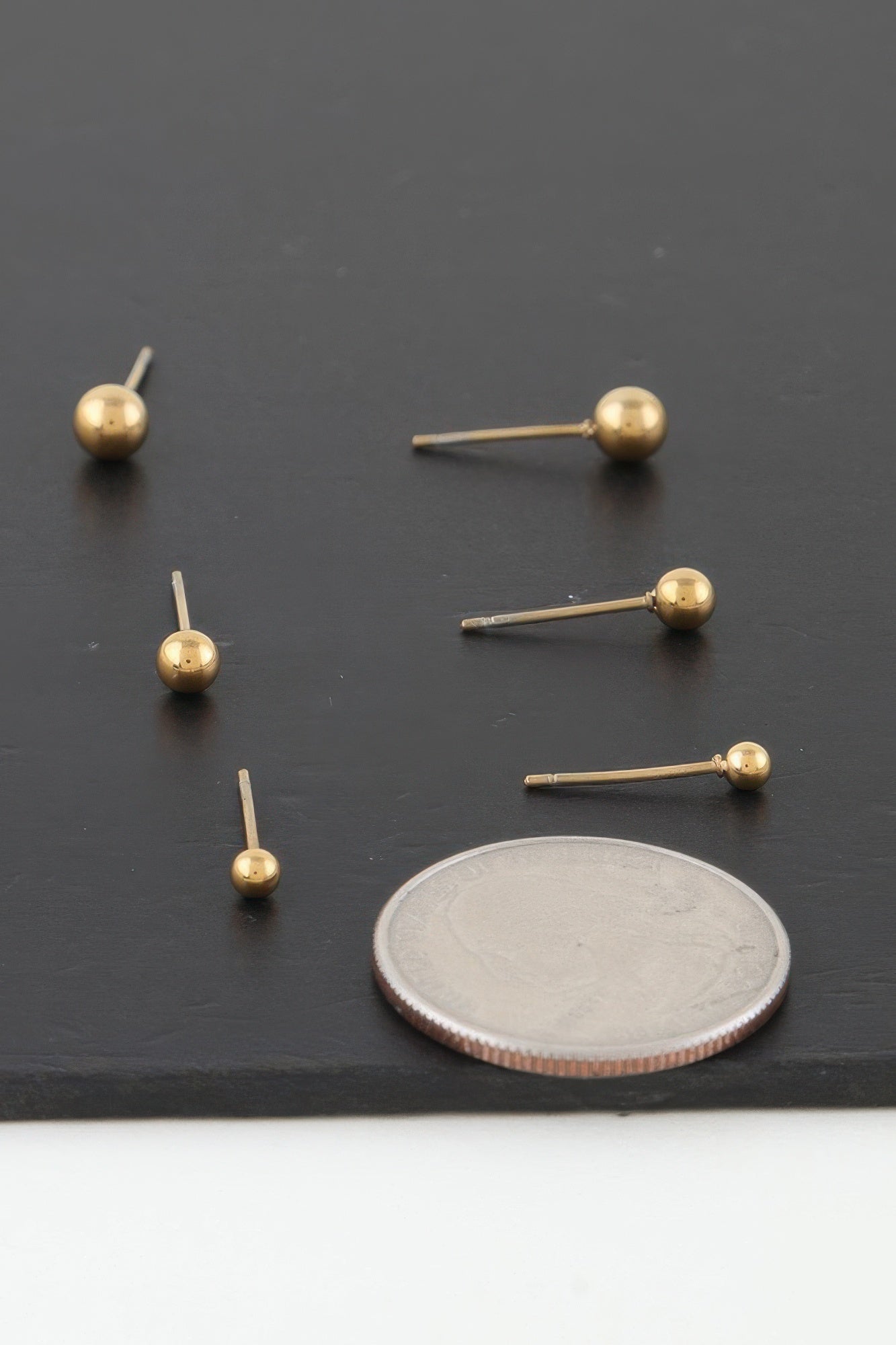 Dreamkue Triple Orb Stud Earrings