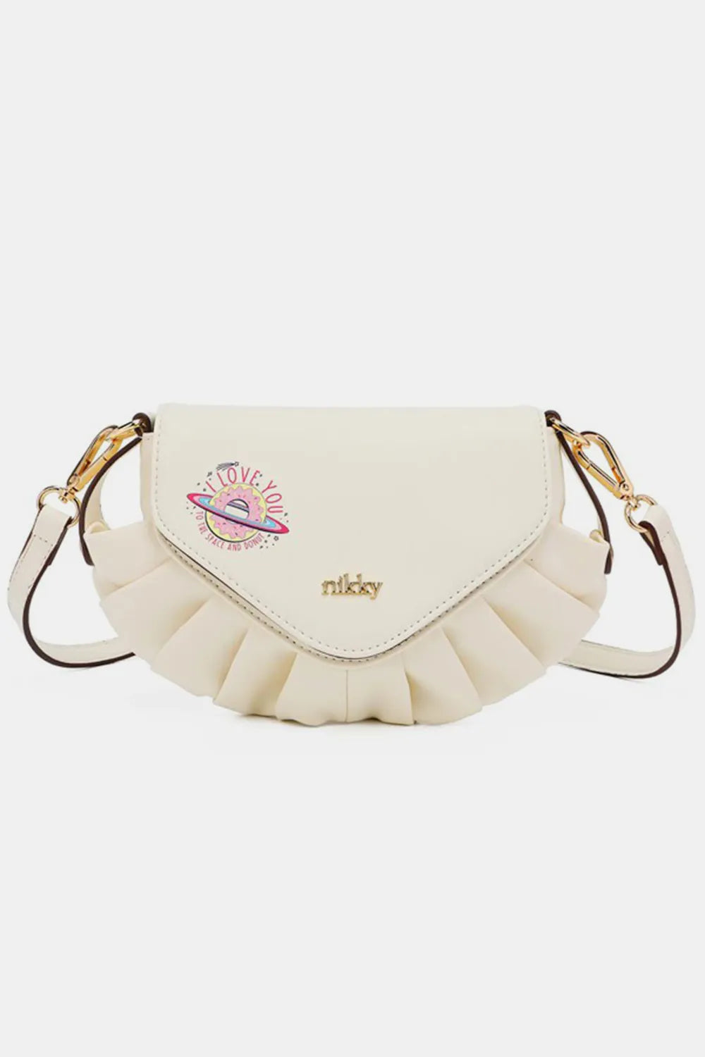 Graphic Crossbody Bag – Adjustable Strap & Bold, Trendy Design