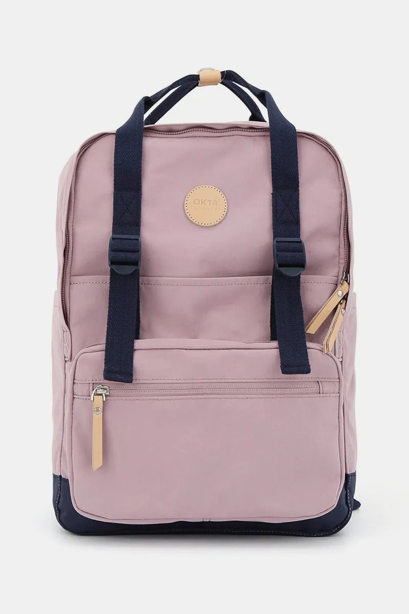 Waterproof Canvas Backpack with Side Pockets Stylish & Durable