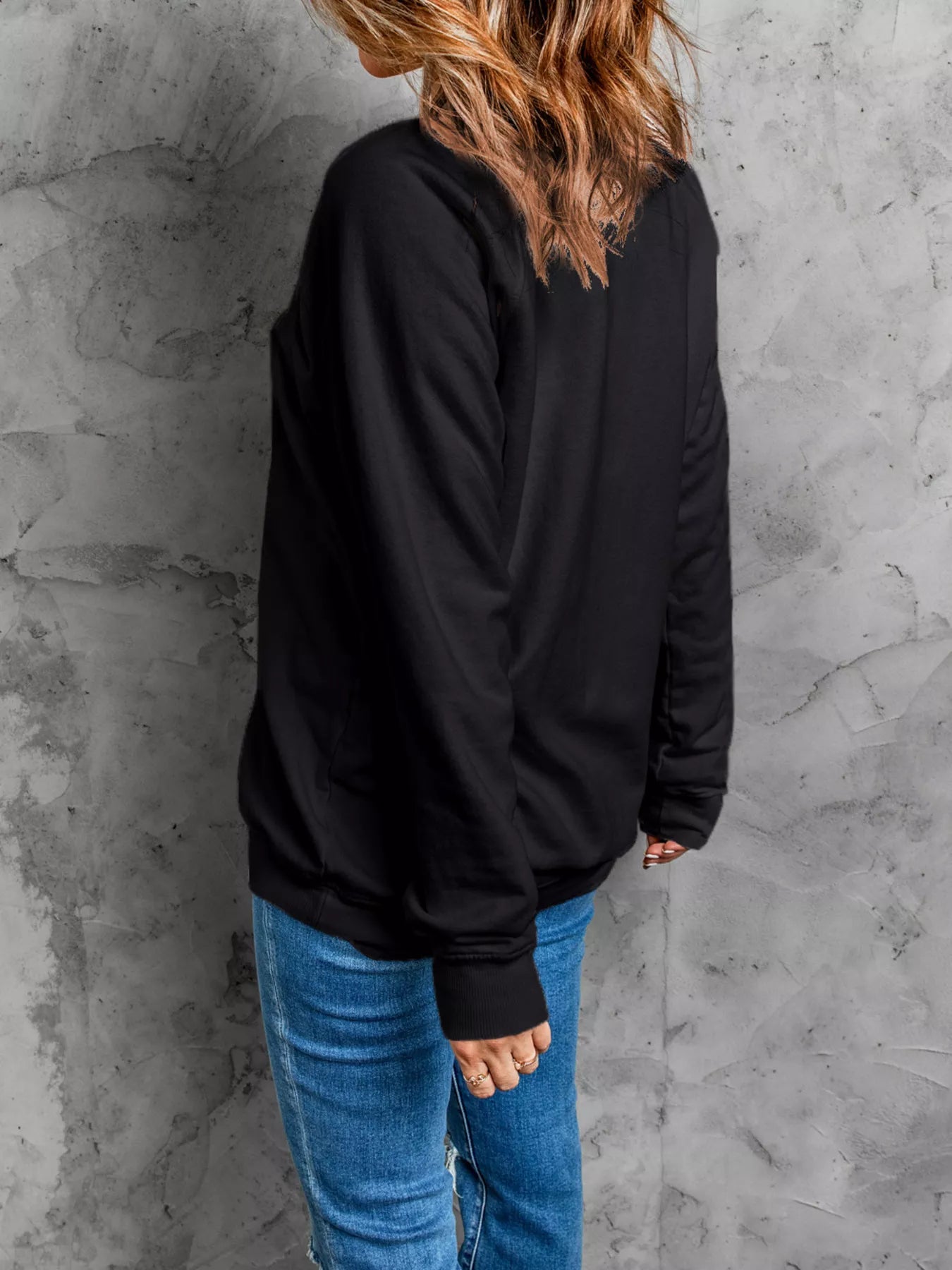 Feeling Spooky Halloween Embroidered Sweatshirt – Cozy & Festive