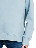 Fleece Raglan Sweatshirt with Ribbed Sides – Cozy & Sporty Style