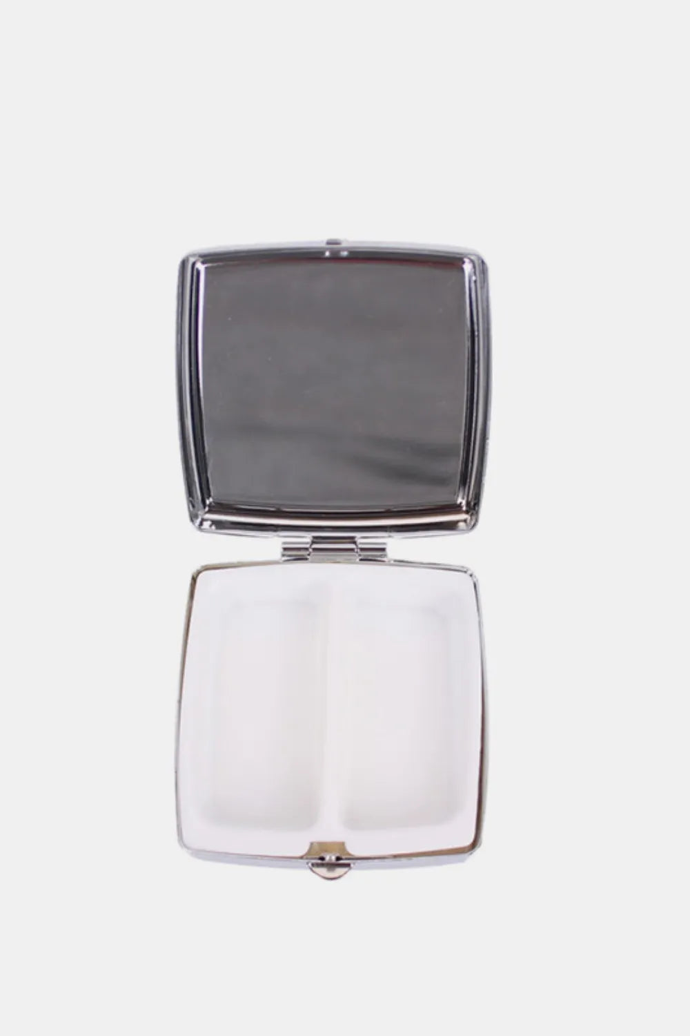 Nicole Lee Metallic Square Pill Case – Chic, Compact & Pocket-Ready