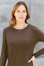 Round Neck Long Sleeve Top – Classic, Comfy & Versatile