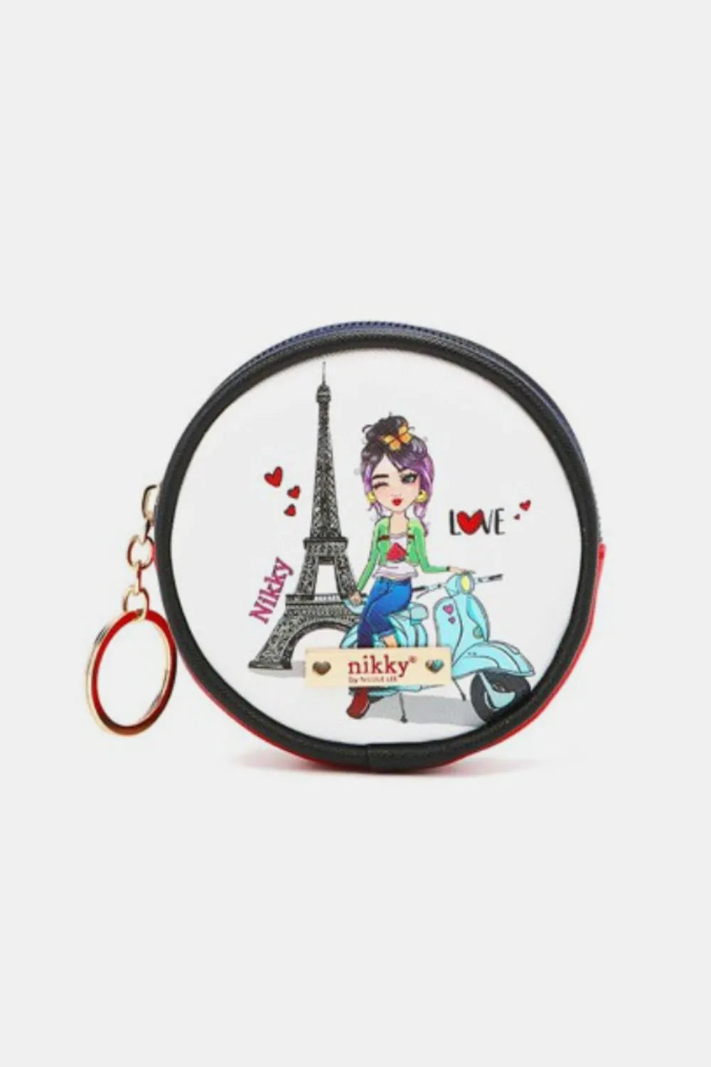 Keychain Round Coin Purse – Compact, Stylish & Functional Organizer
