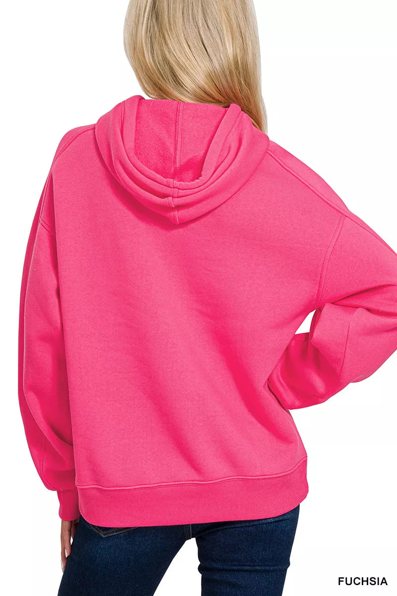 Zenana Pullover Hoodie Sweatshirt – Soft Everyday Comfort