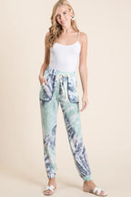 Tie Dye French Terry Sweat Pants – Trendy Comfortable Loungewear