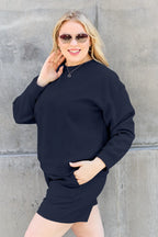 Textured Long Sleeve Top & Shorts Set – Comfy, Stylish & Versatile