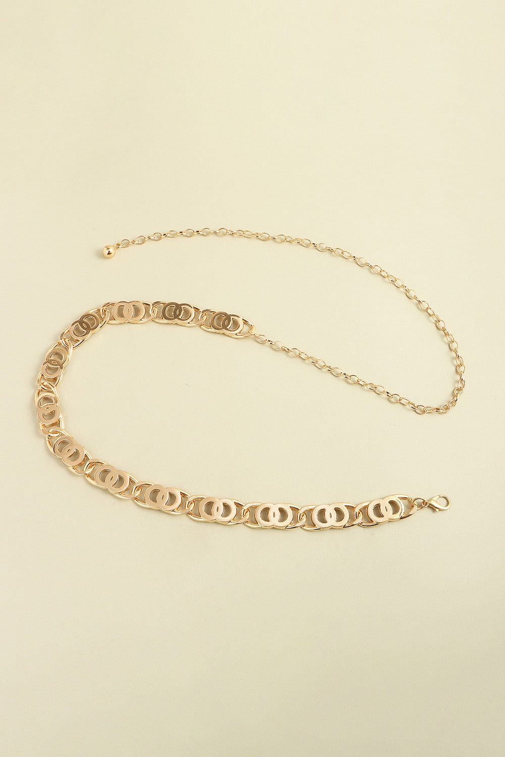 Alloy Lobster Clasp Belt – Adjustable Chic Waist Accessory