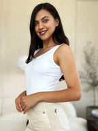 Square Neck Sleeveless Bodysuit – Sleek, Flattering & Versatile