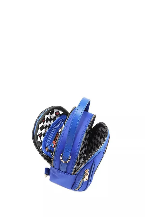 Embroidered Travel Patch Bag | Multi-Way Backpack, Crossbody & Handbag