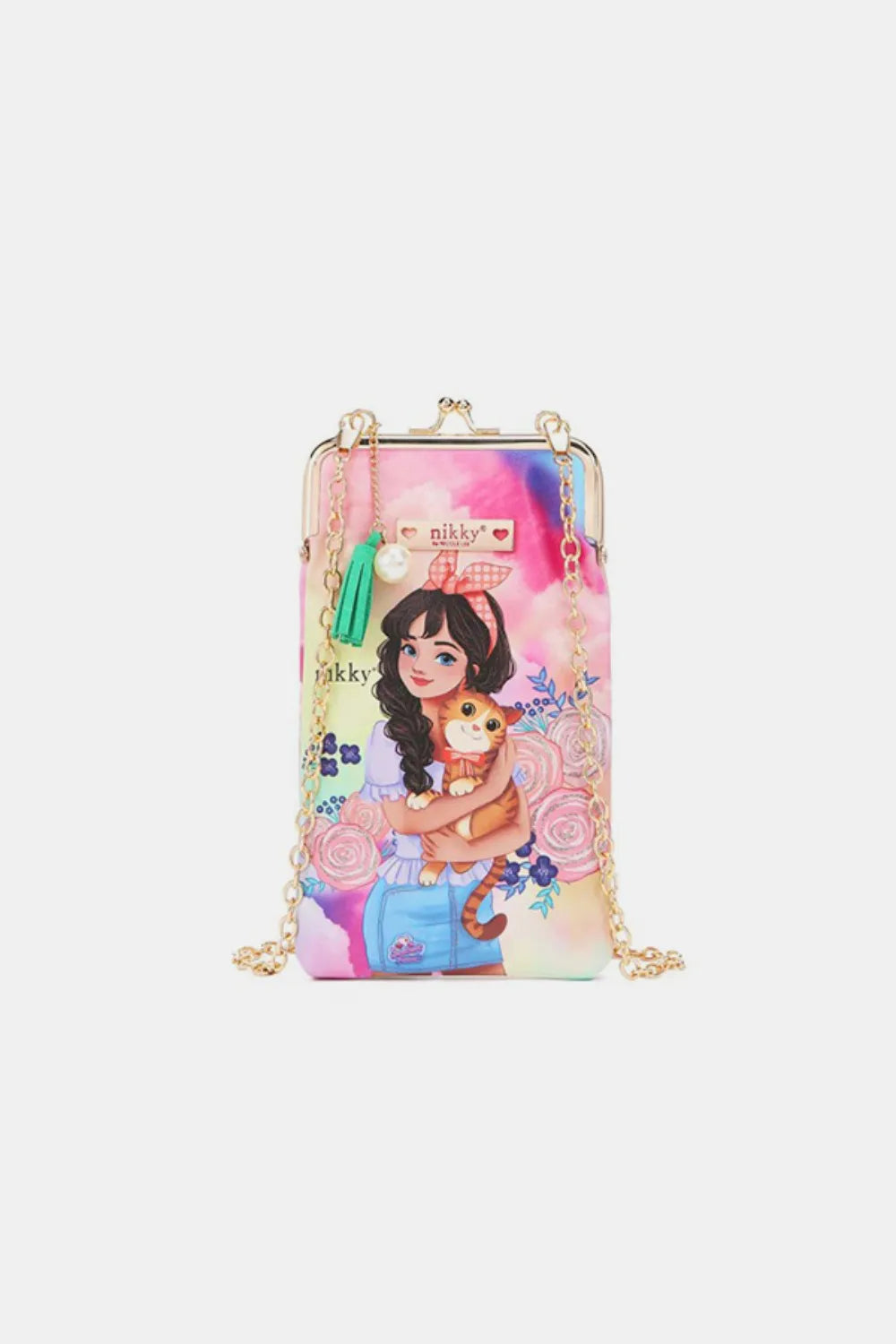 Nicole Lee Kiss‑Lock Coin & Sunglass Case – Chic, Compact & Versatile