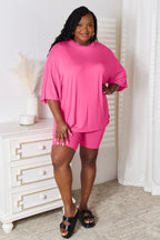 3/4 Sleeve Top & Shorts Set – Stylish, Comfy & Versatile