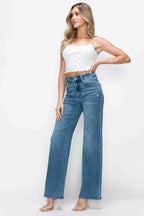 High Rise Wide Leg Jeans – Flattering, Vintage & Plus-Size Friendly
