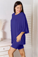 3/4 Sleeve Top & Shorts Set – Stylish, Comfy & Versatile