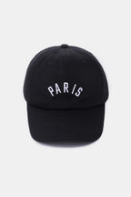 Embroidered City Baseball Cap – Trendy Adjustable Urban Style