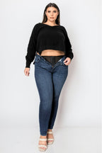 Artemis Vintage Corset Plus Super Skinny Jeans Flattering Fit with Sculpted
