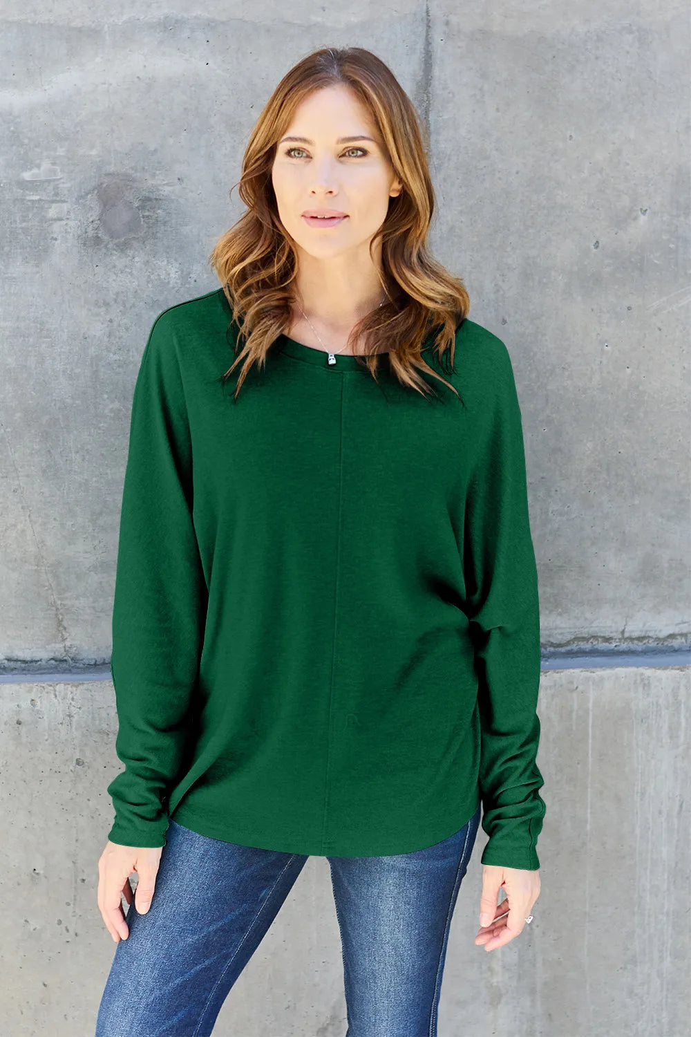 Classic Round Neck Long Sleeve T-Shirt – Everyday Essential