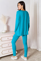 V-Neck Long Sleeve Lounge Set – Cozy, Stylish & Effortless
