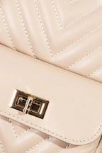 Fame Faux Leather Cushioned Sling Bag – Stylish & Functional