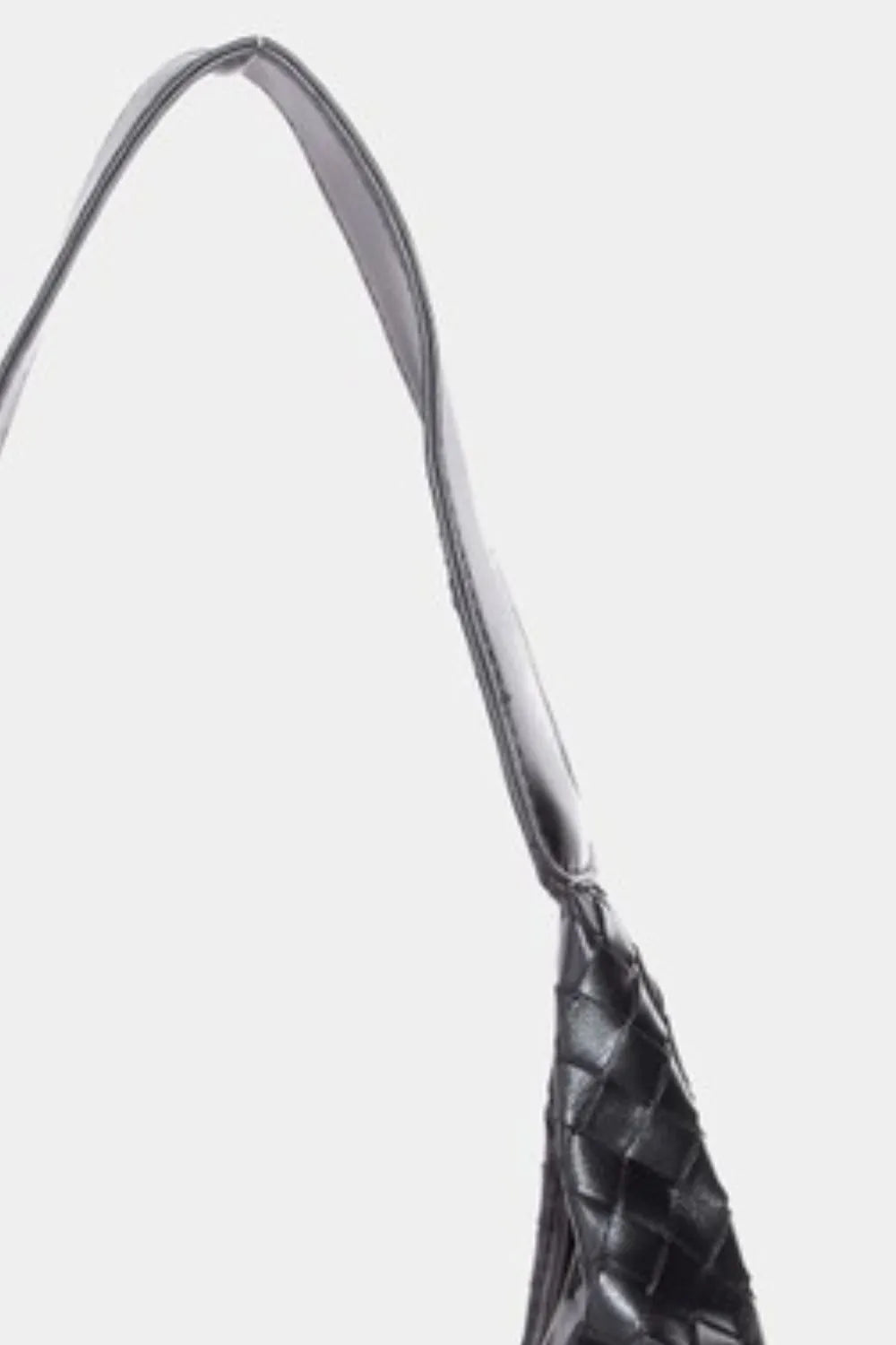 Fame Woven Faux Leather Tote Bag Chic Textured Everyday Ready